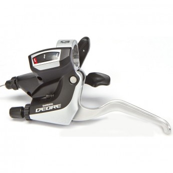 Шифтер/тормозная ручка Deore ST-M590, чёрно-серебристый Шифтер/тормозная ручка Deore ST-M590, чёрно-серебристый