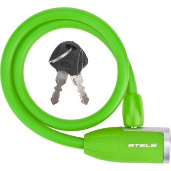 Трос-замок STELS 84356, 10х650 мм, зелёный Трос-замок STELS 84356, 10х650 мм, зелёный