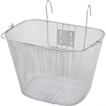 Велокорзина передняя STELS JL-045-2 серебристая Велокорзина передняя STELS JL-045-2 серебристая