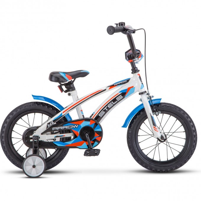 Велосипед STELS 14" Arrow V020 (LU085300) белый/синий, 2023 2008280996851 Велосипед STELS 14" Arrow V020 (LU085300) белый/синий, 2023 2008280996851