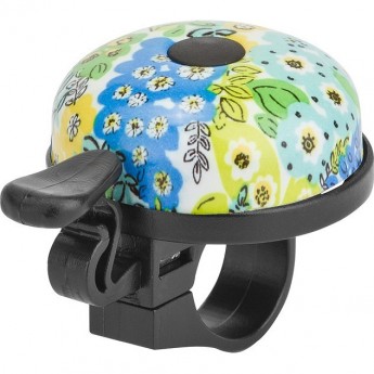 Звонок 16R-06 "Цветы" чёрно-голубой Звонок 16R-06 "Цветы" чёрно-голубой